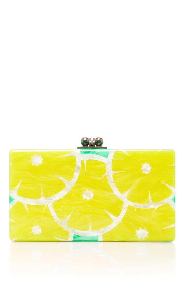 Edie Parker M'o Exclusive Jean Slices Clutch