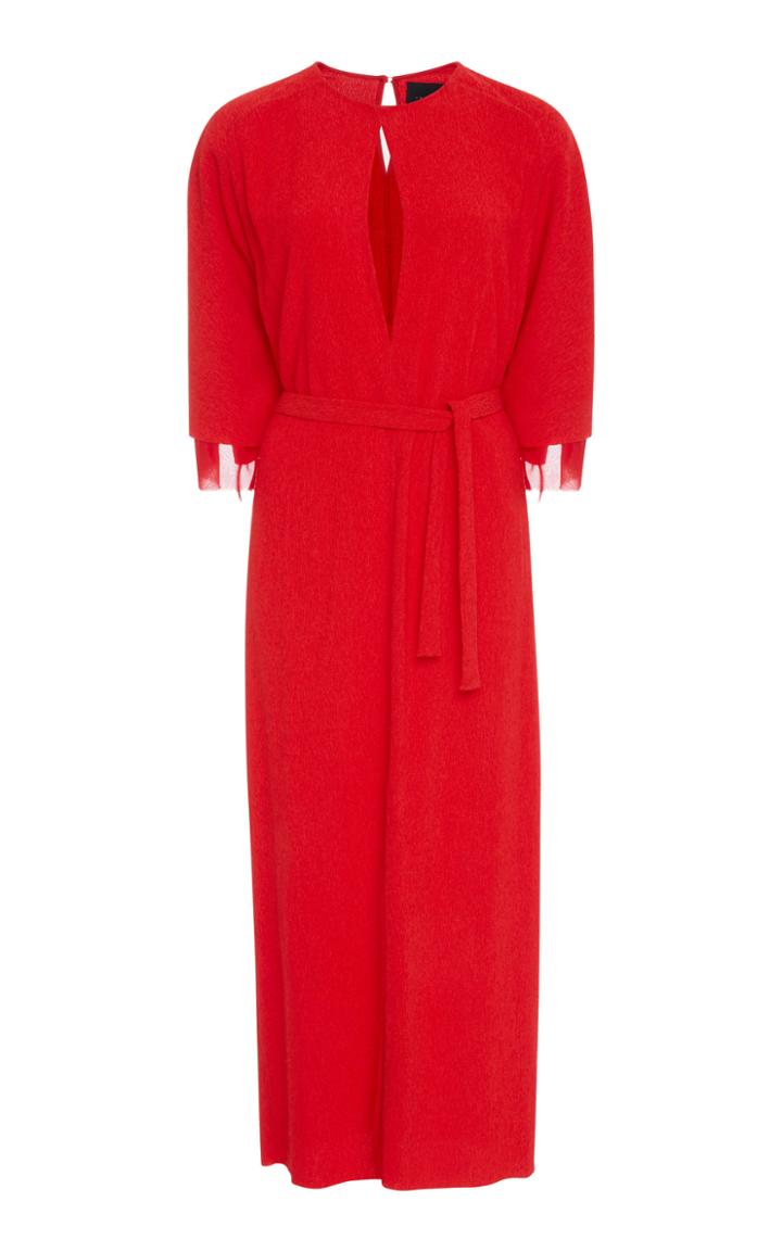 Jeffrey Dodd Dolman Keyhole Dress