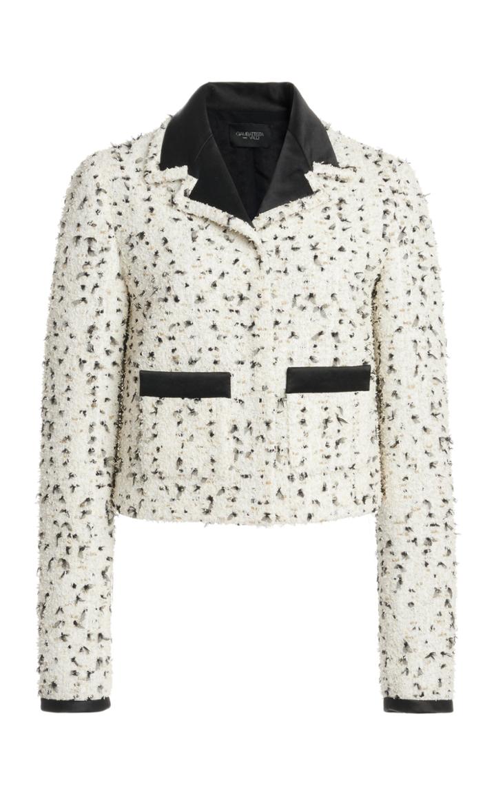 Moda Operandi Giambattista Valli Cropped Tweed Jacket