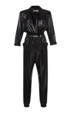 Philosophy Di Lorenzo Serafini Long Sleeve Satin Jumpsuit