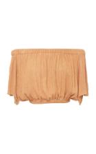 A Peace Treaty Sola Crop Top