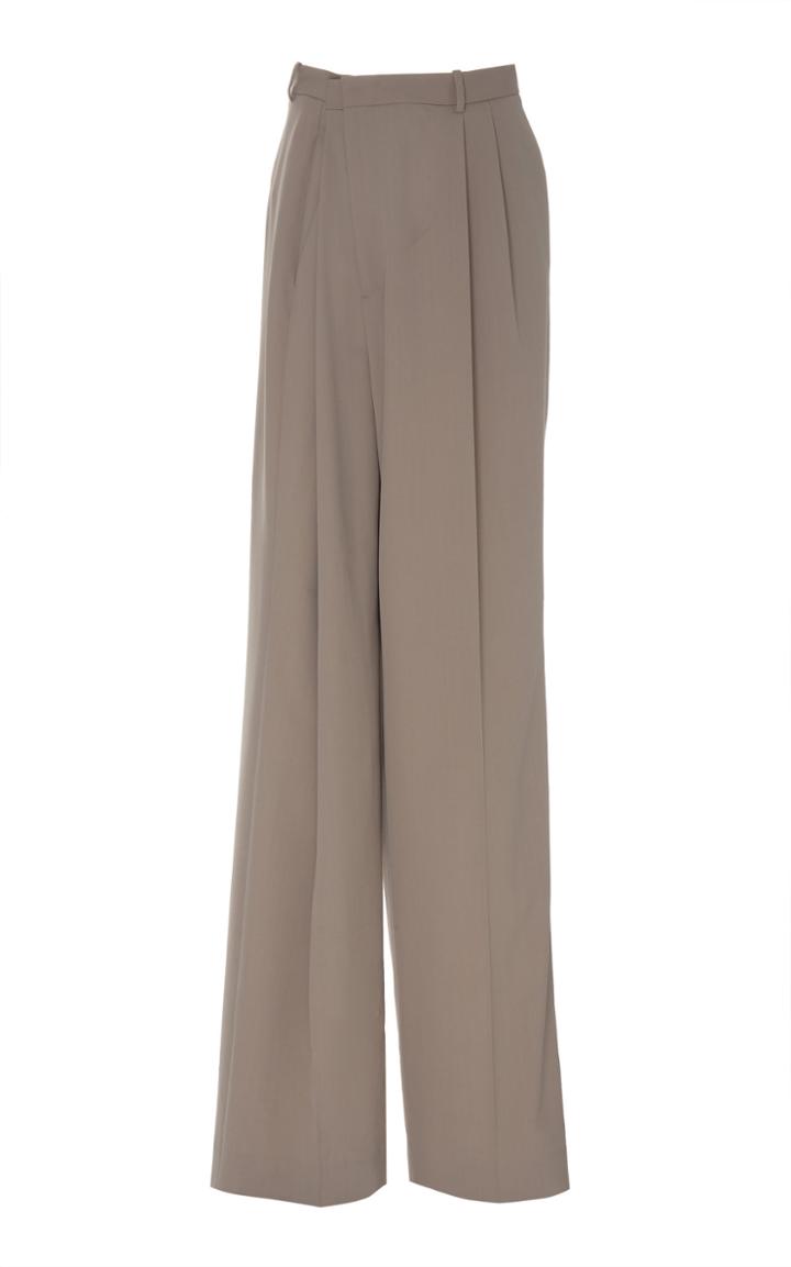 Maison Margiela Pleated Wide Leg Oversized Pants
