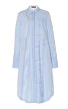 Moda Operandi Altuzarra Aster Striped Cotton Midi Dress Size: 34