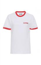 Ganni Basic Cotton Jersey T-shirt
