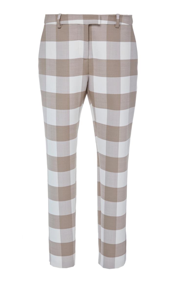 Altuzarra Henri Wool Plaid Pant