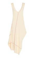 Victoria Beckham Flared Cotton-blend Knit Midi Dress