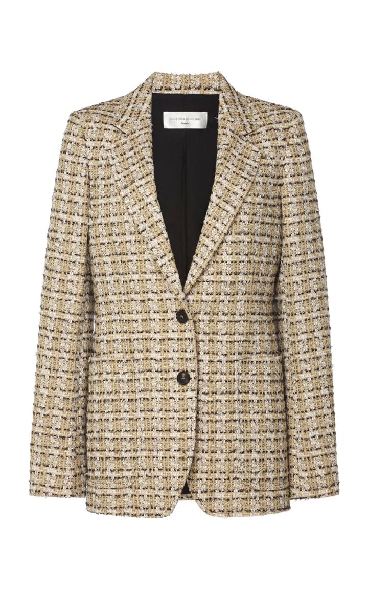 Victoria Beckham Faye Cotton-blend Jacket