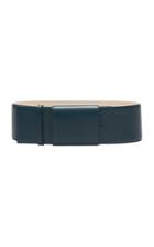 Marni Covered-buckle Leather Belt