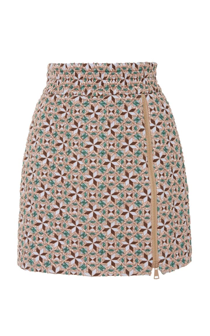 N 21 N&deg;21 Split Seam Mini Skirt