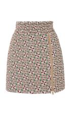 N 21 N&deg;21 Split Seam Mini Skirt