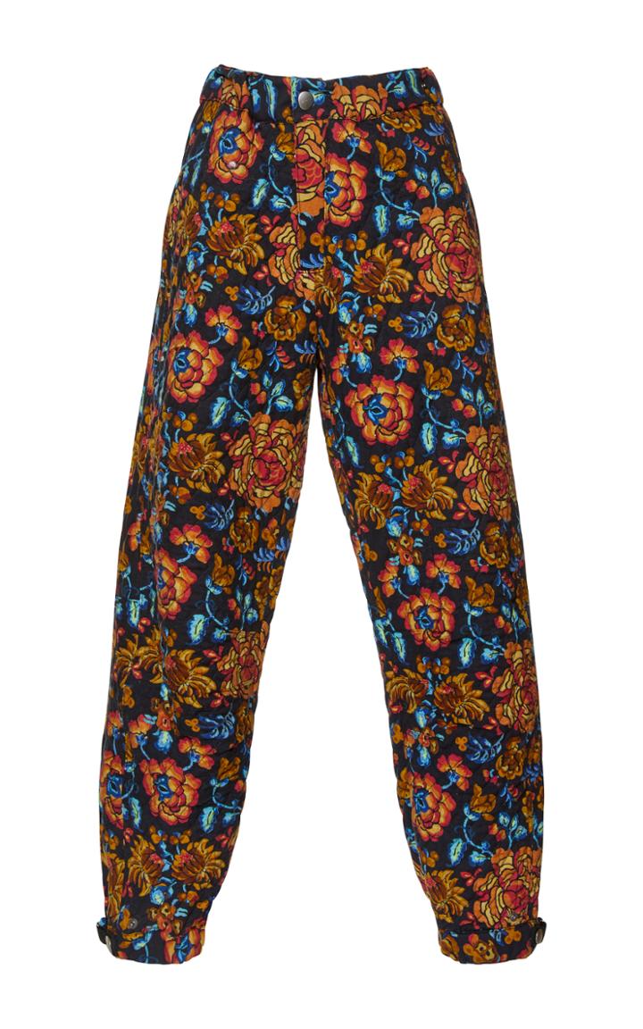 Etro Floral Printed Trousers