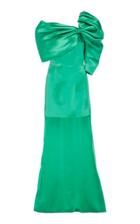Hellessy Yayoi One-shoulder Satin-effect Mini Dress
