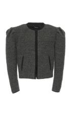 Moda Operandi Isabel Marant Zingy Puffed-sleeve Wool-blend Jacket