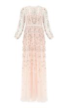 Moda Operandi Needle & Thread Wallflower Embroidered Tulle Gown Size: 6