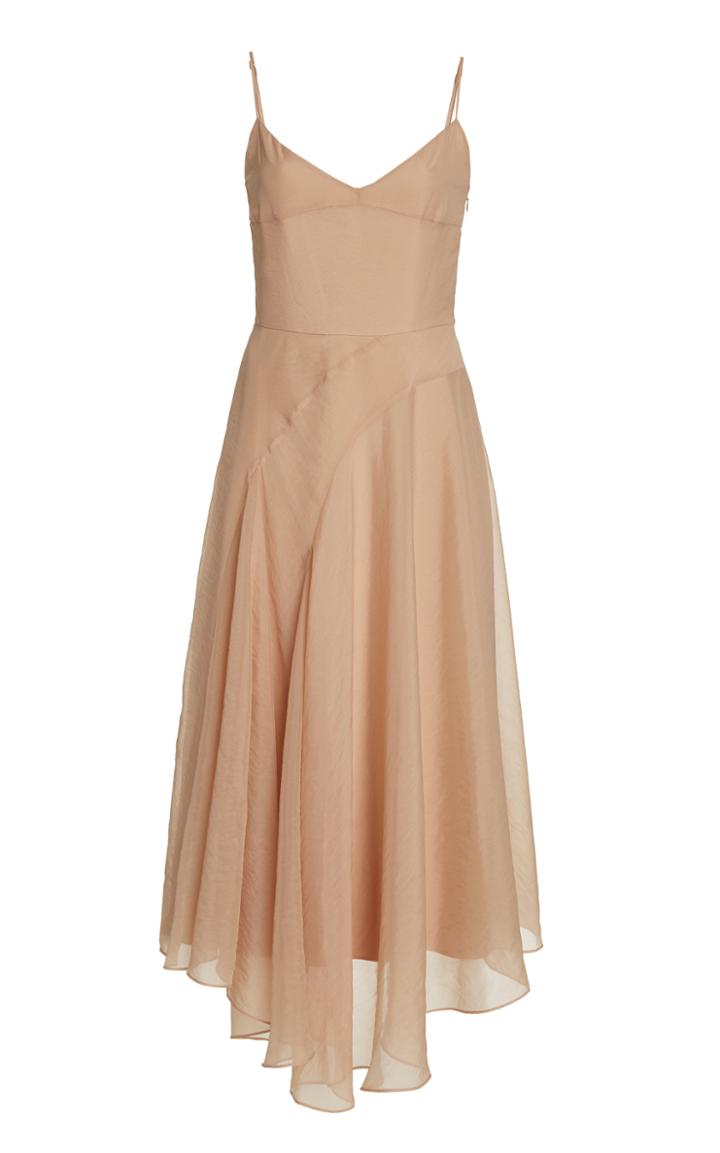 Moda Operandi Vince Paneled Organza Dress