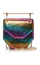 M2malletier Amor Fati Metallic Leather Mini Bag