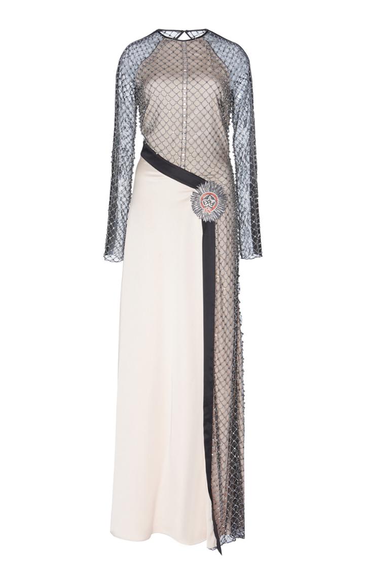 Temperley London Emblem Sleeved Dress