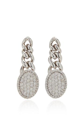 Botier 18k White Gold Diamond Earrings