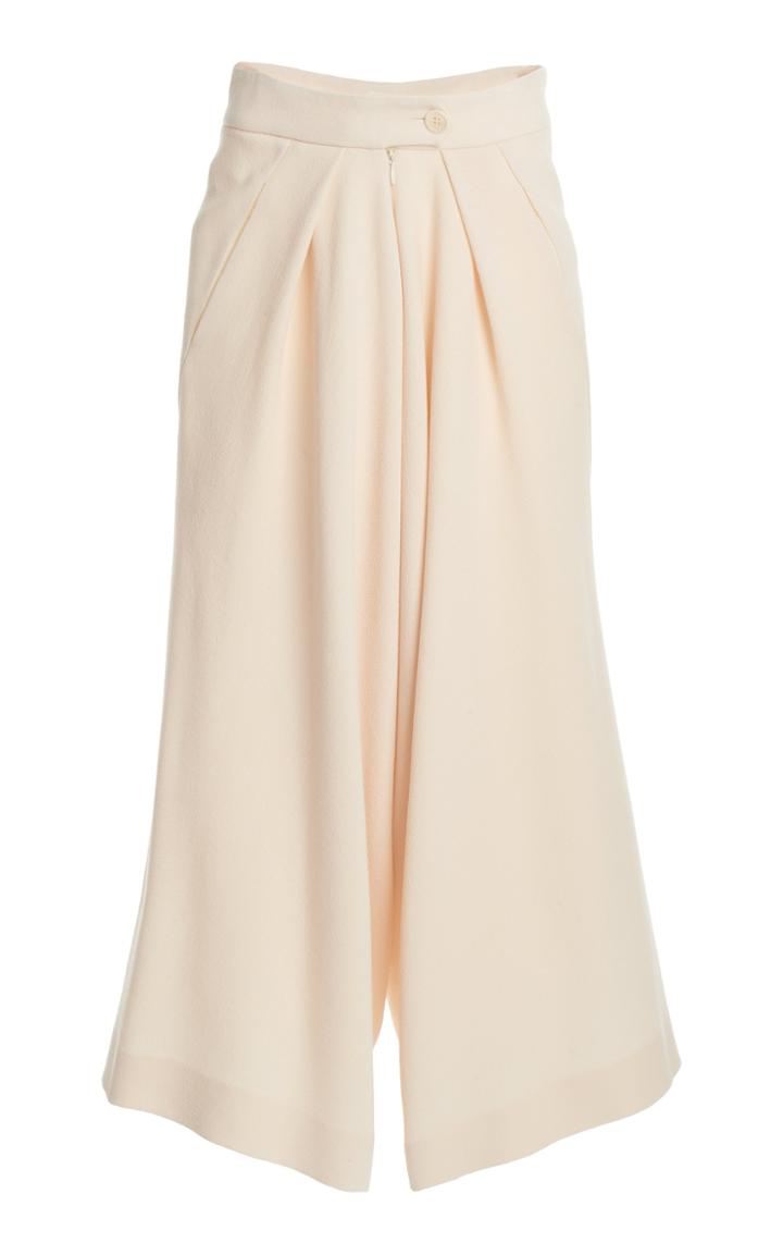 Moda Operandi Petar Petrov Hilda Wool-crepe Trousers
