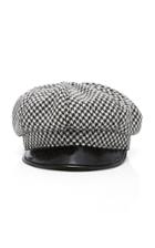 Eric Javits Carnaby Houndstooth Wool Cap
