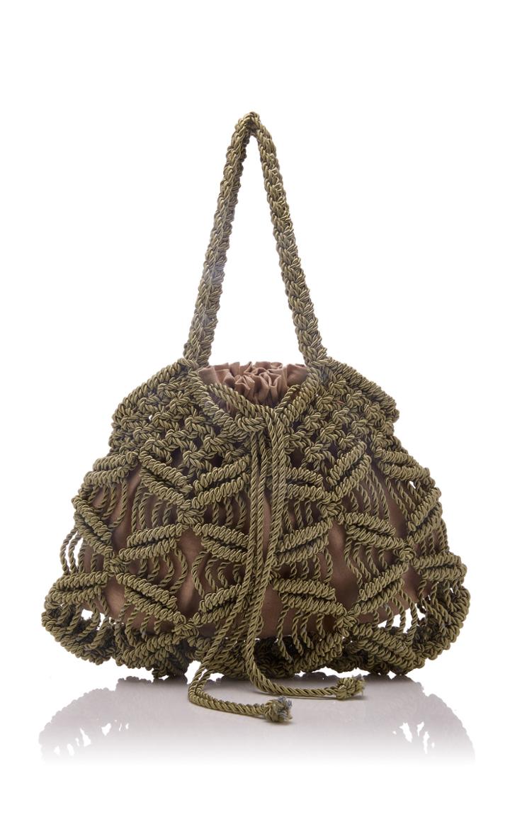 Kayu Harper Crocheted Cotton Tote