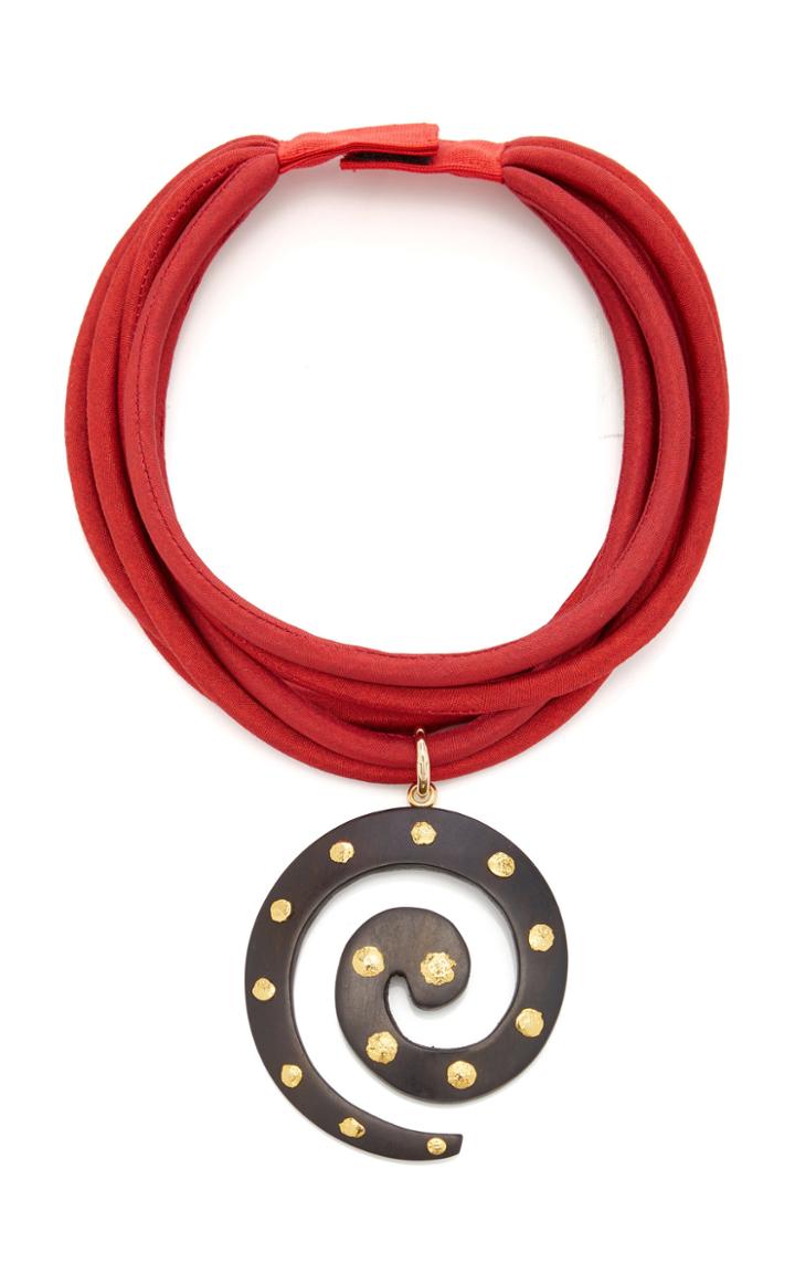 Grazia & Marica Vozza Charm Ebony Spiral