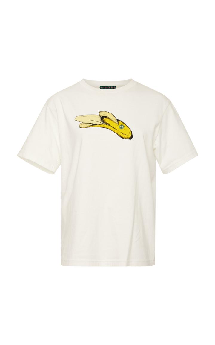 Alexachung Printed Cotton-jersey T-shirt