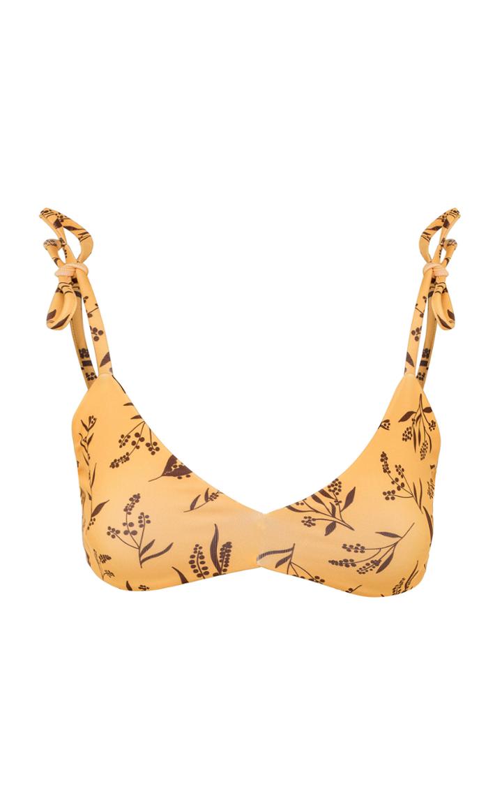 Camp Cove Poppy Bikini Top