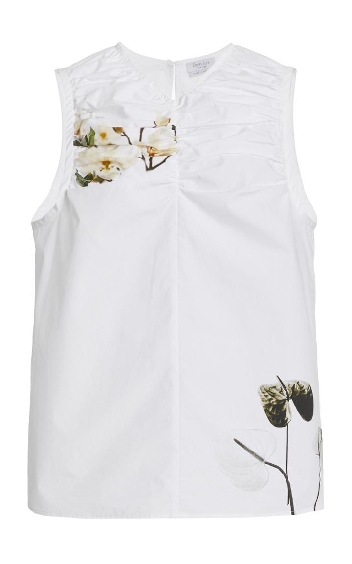 Moda Operandi Deveaux Nina Floral Cotton Top