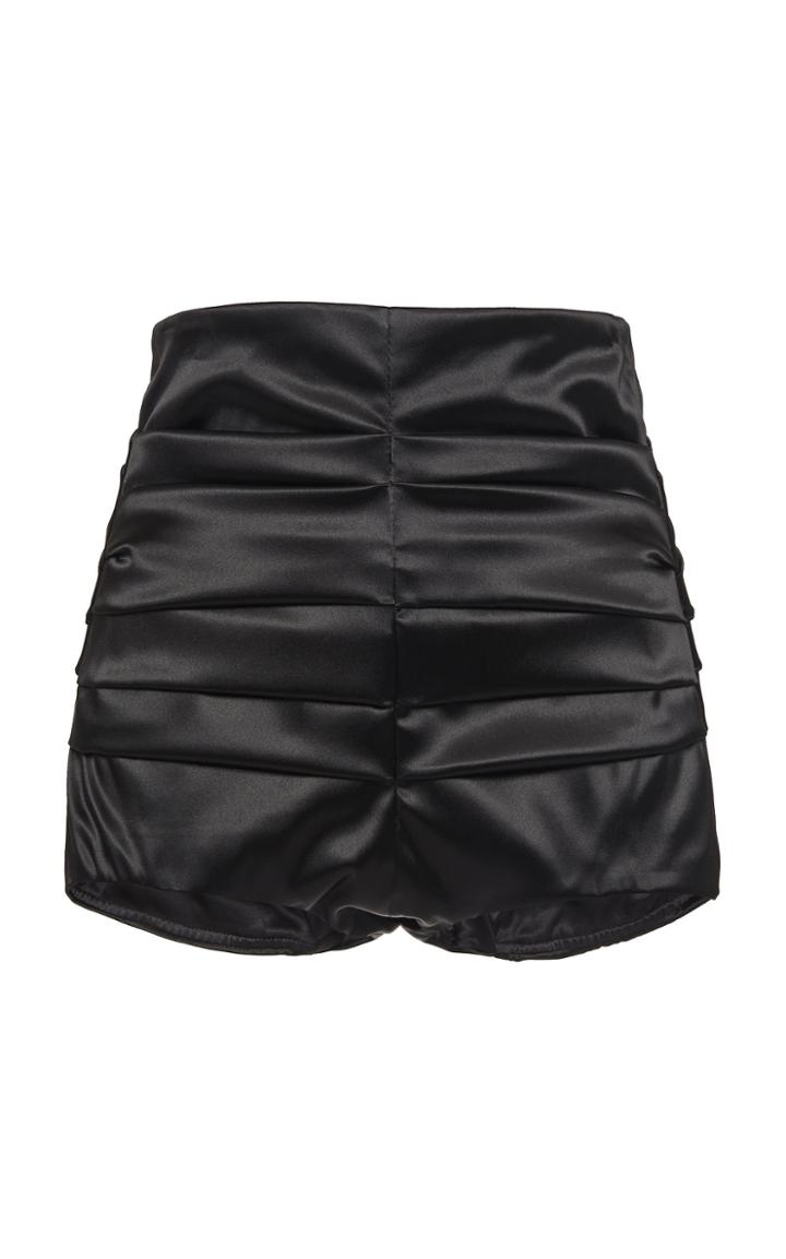 Dolce & Gabbana Stretch Satin Mini Short