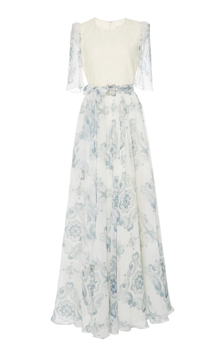 Sophia Kah Maria Laura Long Dress