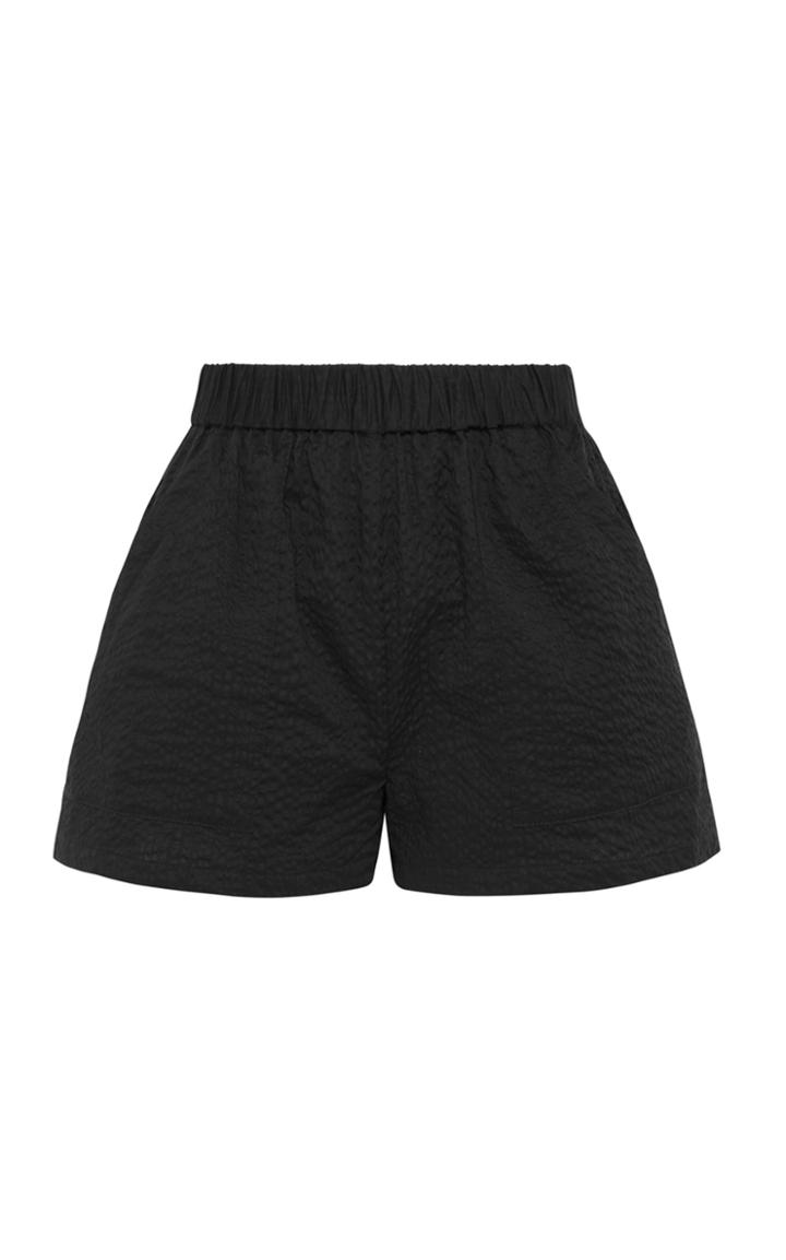 Moda Operandi Matin Cotton Seersucker Shorts