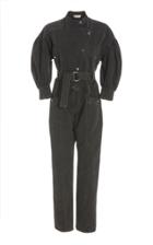 Sea Idum Belted Denim Jumpsuit