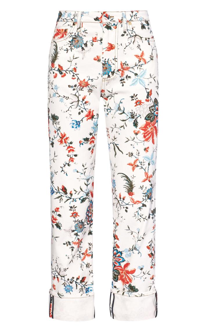 Moda Operandi Erdem Nathaniel Printed Straight-leg Jean