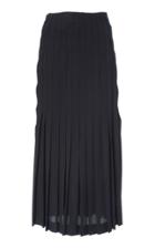 Gabriela Hearst Madden Silk Pliss Skirt