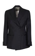 Giuliva Heritage Collection Double Breasted Suit Blazer