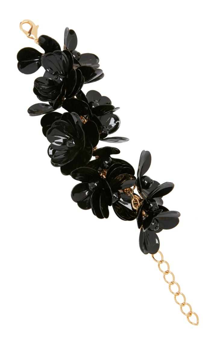 Balmain Black Rose Bracelet