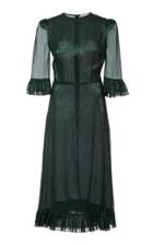The Vampire's Wife Knee Length Metallic Festival Dress