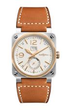 Bell & Ross Steel And Rose Gold Aviation Watch