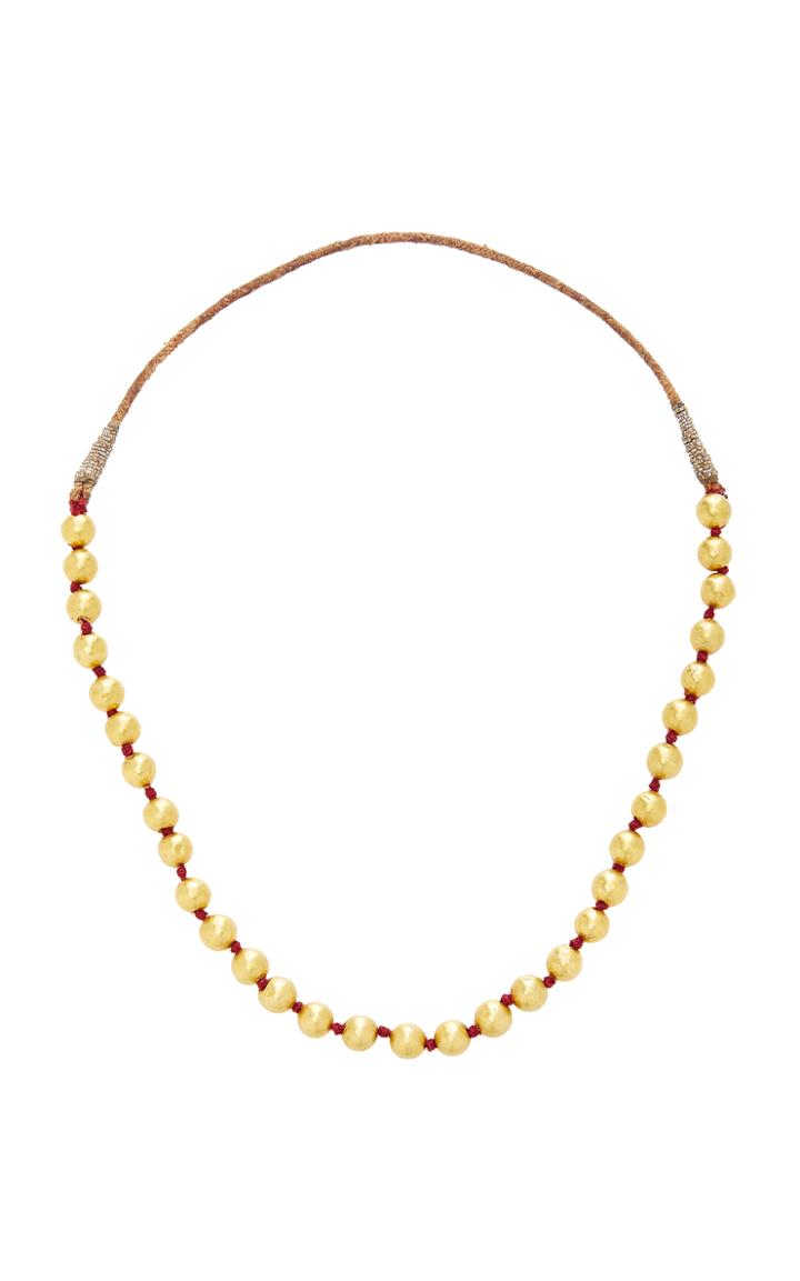 Ranjana Khan Antique Round Bead Necklace
