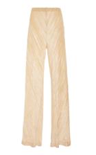 Rosetta Getty Distressed Velvet Bias Cut Pant