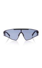 Spektre Vincent Aviator-style Gunmetal-tone Sunglasses