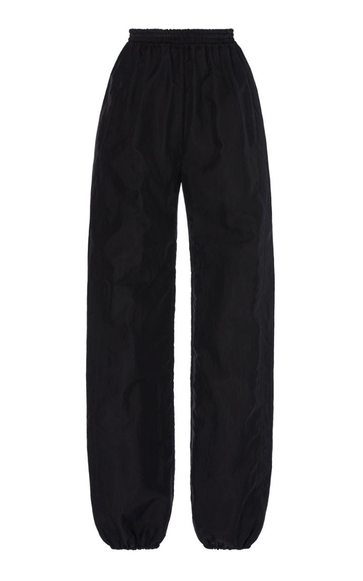 Noon By Noor Cambridge Silk-blend Straight-leg Pants