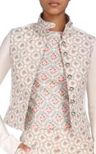 Moda Operandi Paco Rabanne Button-detailed Metallic Floral Jacquard Top