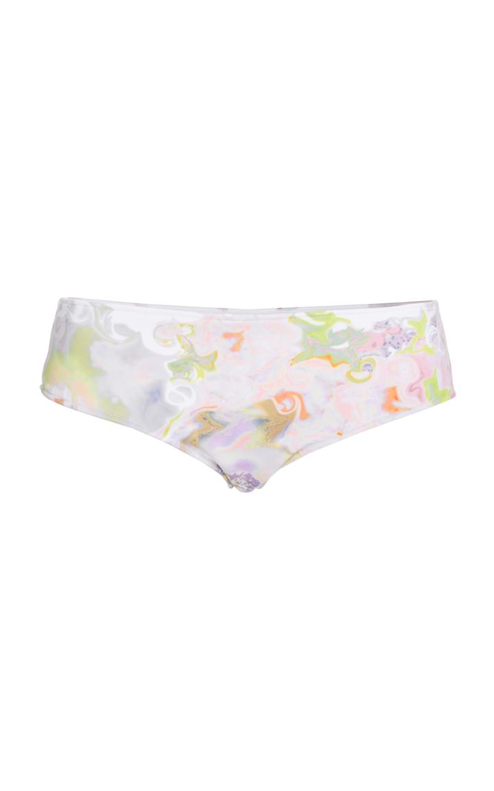 Cynthia Rowley Printed Hip Swim Bottom