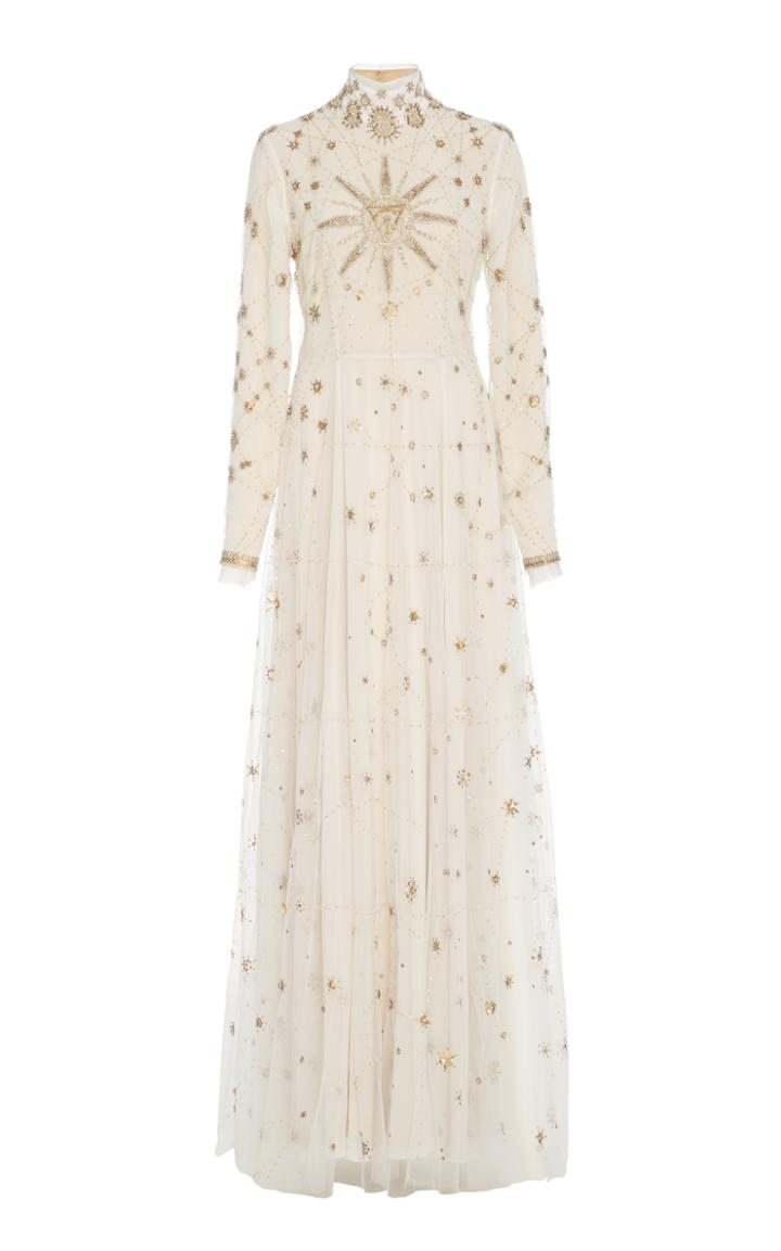Cucculelli Shaheen Eye And Sun Constellations Gown