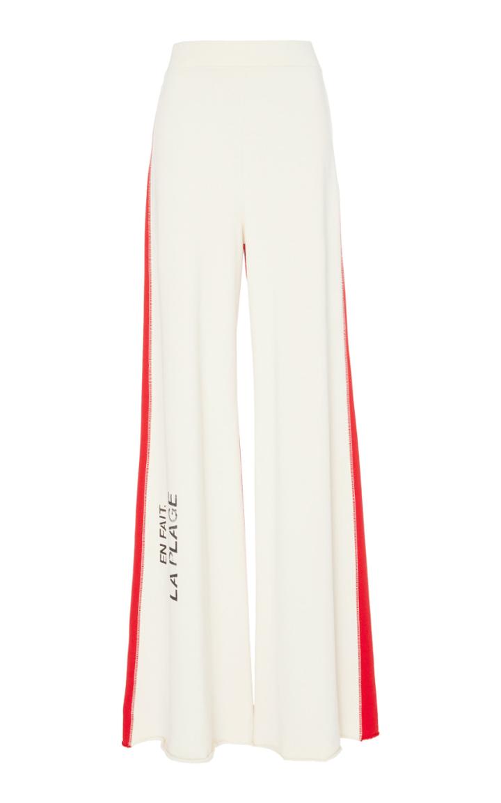 Hellessy Luke Flared Cotton French Terry Sweatpants