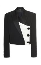 Moda Operandi Balmain Two-tone Velvet Blazer