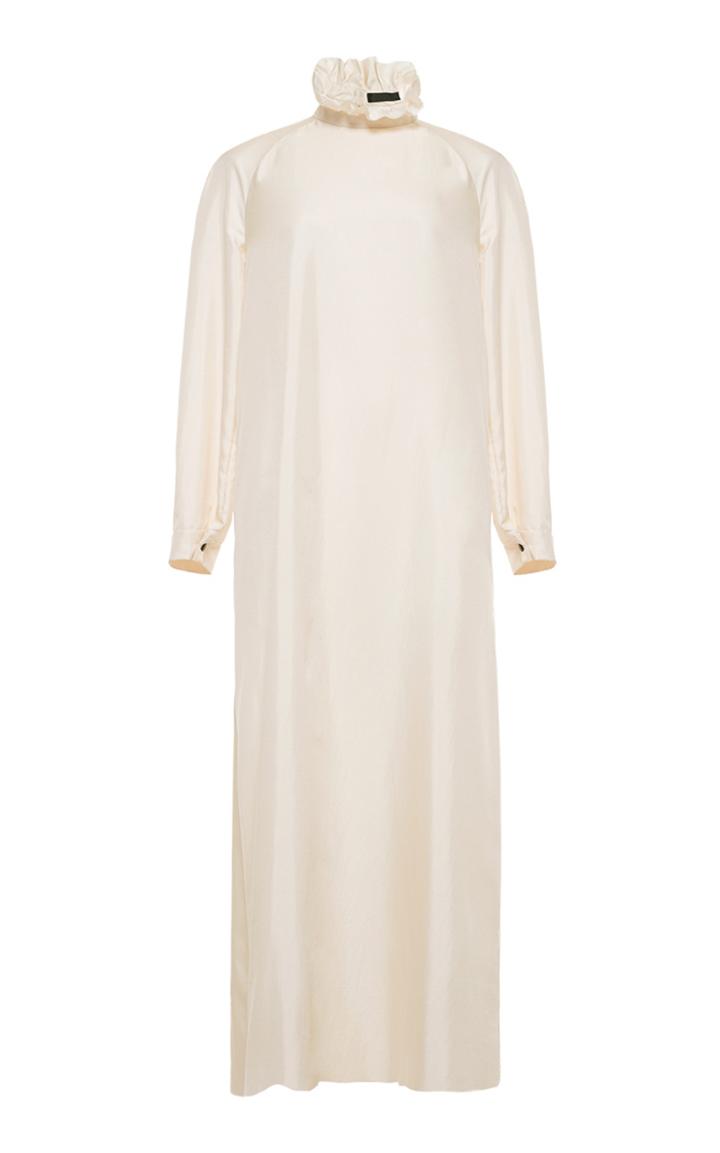 Lake Studio Relaxed Ruffle Collar Dress