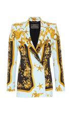 Versace Printed Tailored Blazer